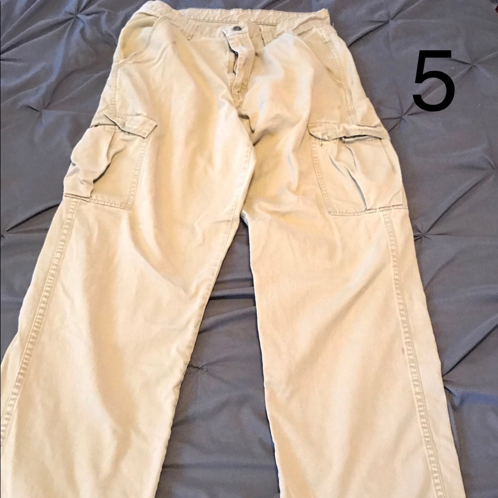Khaki Cargo Pants
